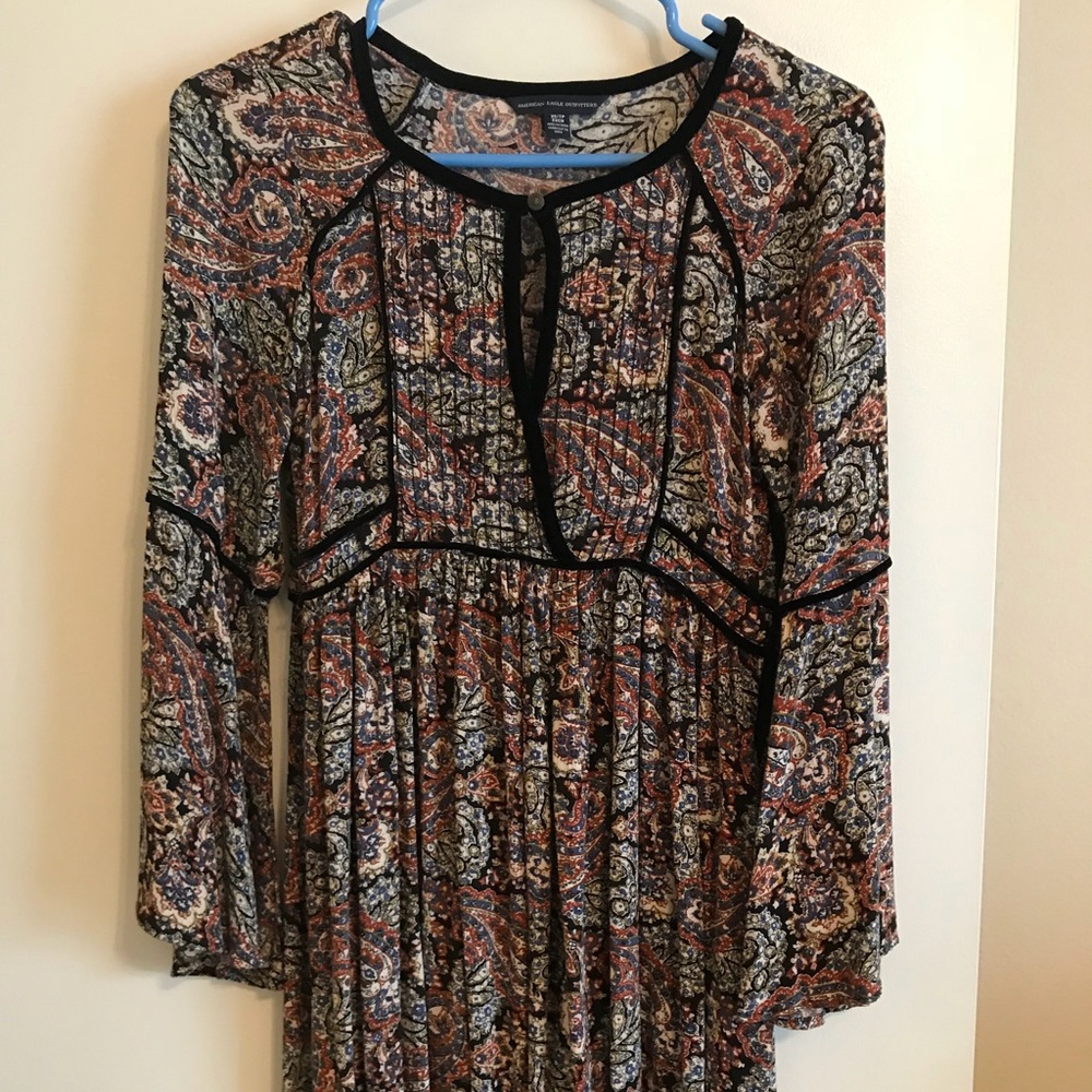 American Eagle Boho Mini Dress
